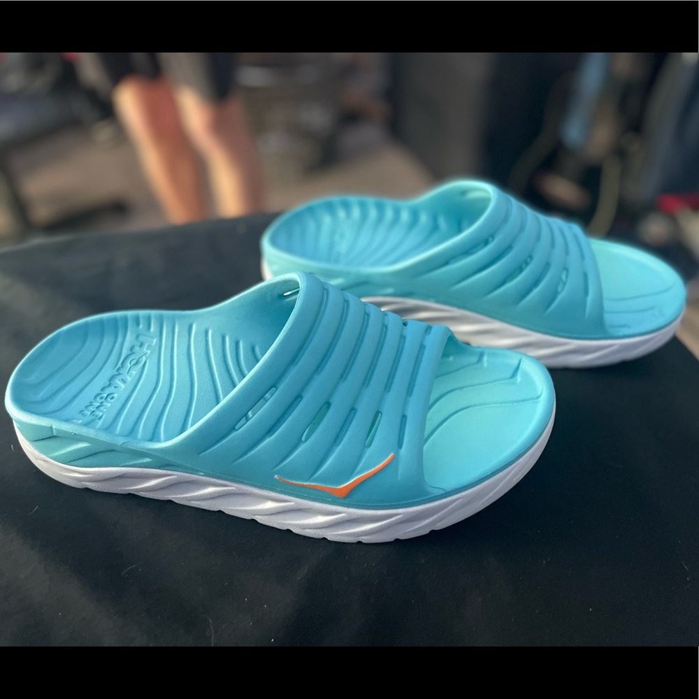 Mens Hoka One One Recovery Slides